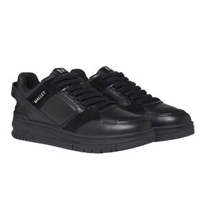 Mallet Mens Compton Leather Sneakers / Black